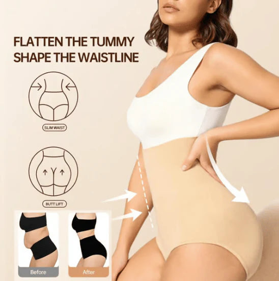 🔥Koop 1 krijg 1 gratis🔥Shapewear slip met hoge taille en buikcontrole