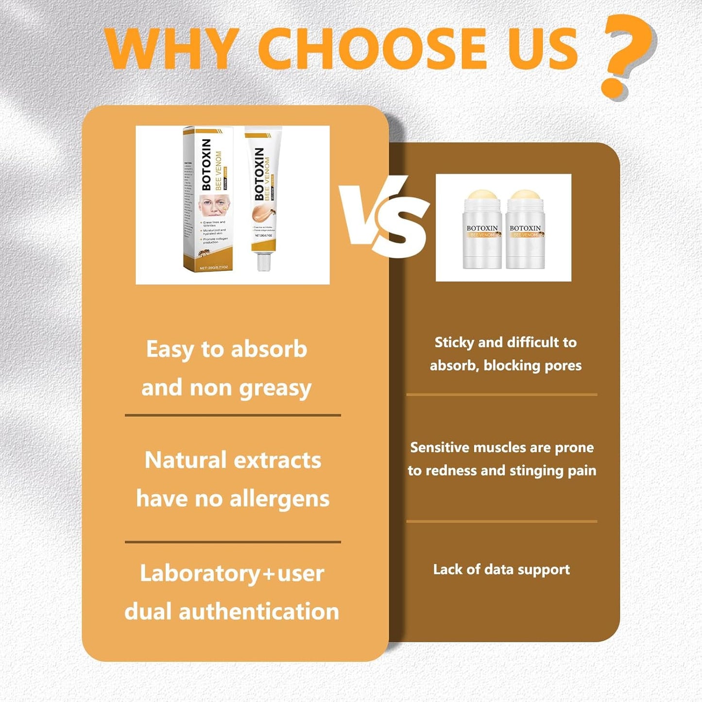 🔥Buy 2 Get 1 Free🔥2025 New Instant Botoxin Bee Venom Firming Anti-Aging Wrinkle Removal Cream