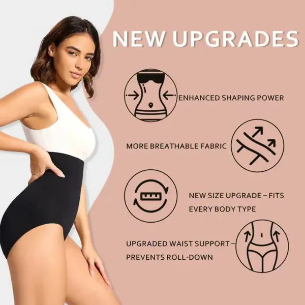 🔥BUY 2 GET 1 FREE🔥Last Day⏰ - High Waist Tummy Control Shapewear Panties